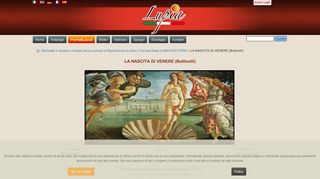 
                            7. LA NASCITA DI VENERE (Botticelli) - Lupia Srl