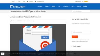 
                            5. La nuova webmail PEC pec.shellrent.com | Shellrent - Web Hosting e ...