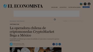 
                            12. La operadora chilena de criptomonedas CryptoMarket llega a México ...