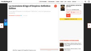 
                            10. La recensione di Age of Empires: Definitive Edition - Multiplayer