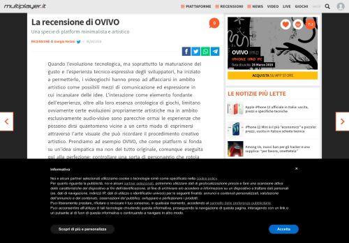 
                            13. La recensione di OVIVO - Multiplayer.it
