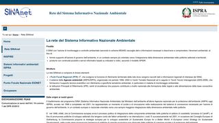 
                            11. La rete del Sistema Informativo Nazionale Ambientale - SINAnet - Ispra