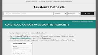 
                            3. La risposta è stata utile? - Assistenza Bethesda