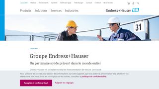 
                            5. La société | Endress+Hauser