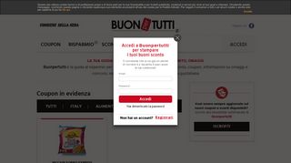 
                            7. La tua guida al risparmio: buoni sconto, coupon, omaggi – Buonpertutti