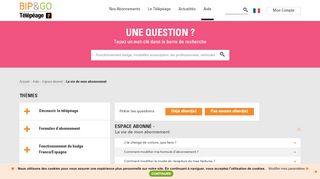 
                            12. La vie de mon abonnement télépéage | Bip&Go