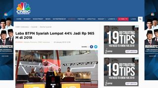 
                            10. Laba BTPN Syariah Lompat 44% Jadi Rp 965 M di 2018