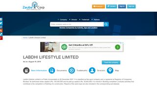 
                            12. LABDHI LIFESTYLE LIMITED - Company, directors and contact details ...