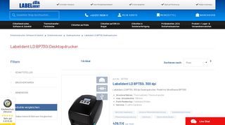 
                            4. Labelident LD BP730i Etikettendrucker - Labelident GmbH
