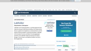 
                            8. Labfolder - Unternehmensprofil | Gründerszene