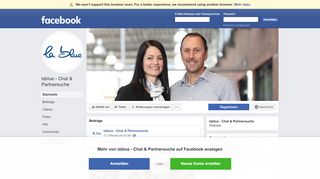 
                            7. lablue - Chat & Partnersuche - Startseite | Facebook