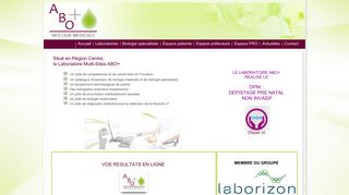 
                            10. Laboratoires d'Analyses médicales ABO+