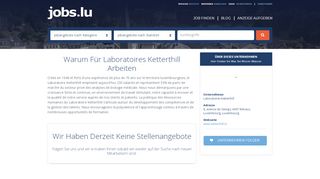 
                            10. Laboratoires Ketterthill Berufe Laboratoires Ketterthill - jobs.lu ...