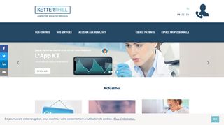 
                            2. Laboratoires Ketterthill: Laboratoire d'analyses médicales