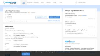 
                            9. Laboratory Technician - Ahmedabad - NEUBERG SUPRATECH ...