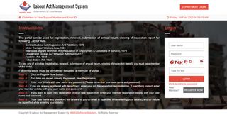
                            2. Labour Act Management System