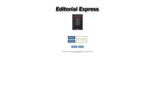 
                            12. Labour - Welcome to Editorial Express -- User Login