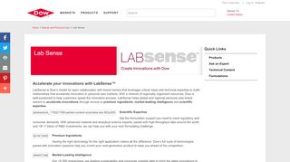 
                            3. LabSense - Dow Consumer Solutions - Dow Corning - Dow Chemical
