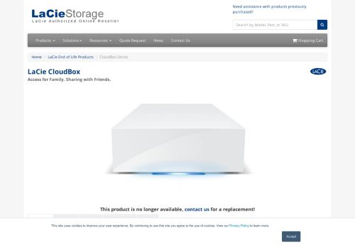 
                            8. LaCie CloudBox | LaCieStorage.com