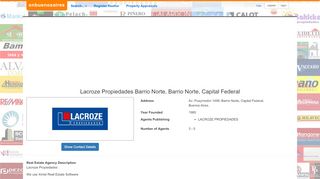 
                            9. Lacroze Propiedades Barrio Norte - Real Estate Agent, Barrio Norte ...