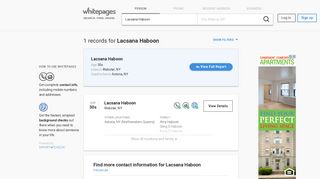 
                            10. Lacsana Haboon | Whitepages