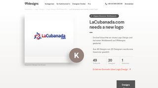 
                            4. LaCubanada.com needs a new logo | Logo Design Wettbewerb