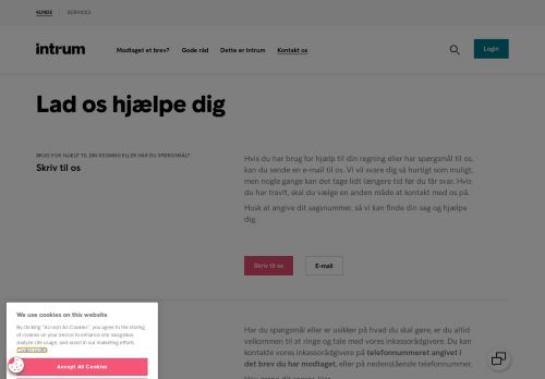 
                            3. Lad os hjælpe dig | Intrum