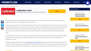 
                            7. Ladbrokes Lotto Review | Free Lotto | Freebets.com
