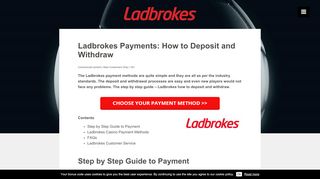 
                            8. Ladbrokes Payment Methods: Ways to deposit & withdraw