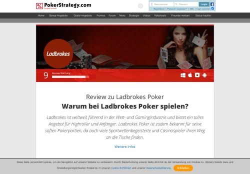
                            8. Ladbrokes Poker Review und Bonusangebote - PokerStrategy.com