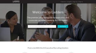 
                            2. Ladders Recruitment Website - 100K+ Jobs and Executive Recruitment