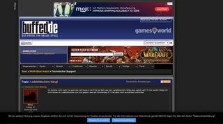 
                            6. Ladebildschirm hängt - WoW Blue watch - World of Warcraft ...