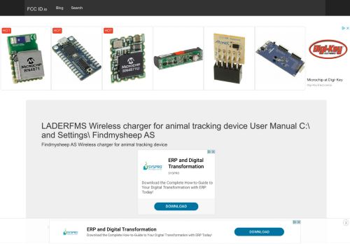 
                            13. LADERFMS Wireless charger for animal tracking device User Manual ...