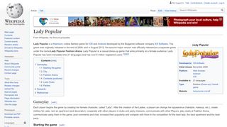 
                            8. Lady Popular - Wikipedia