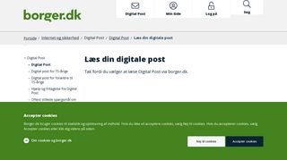 
                            4. Læs din digitale post - Borger.dk