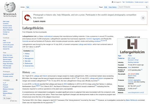 
                            11. LafargeHolcim - Wikipedia