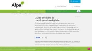 
                            4. L'Afpa accélère sa transformation digitale $titleSEO