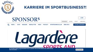 
                            13. Lagardère startet Verkauf von Sportgeschäft | SPONSORs