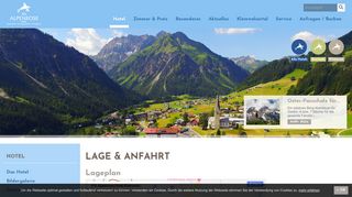 
                            3. Lage & Anfahrt nach Mittelberg | IFA Hotels Kleinwalsertal