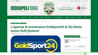 
                            10. L'agenzia di scommesse Goldsport24 di Via Roma nuovo Gold ...