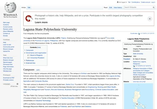 
                            9. Laguna State Polytechnic University - Wikipedia