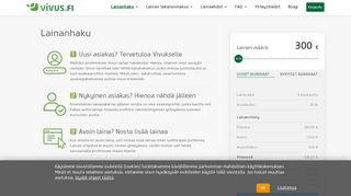 
                            1. Lainanhaku | Näin haet lainaa 2000 euroon asti | Vivus.fi