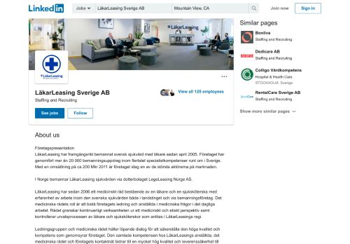 
                            2. LäkarLeasing Sverige AB | LinkedIn