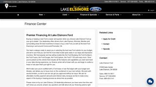 
                            6. Lake Elsinore Ford Finance Center | Ford Dealership In Riverside ...