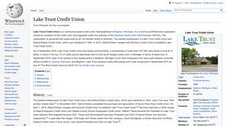 
                            4. Lake Trust Credit Union - Wikipedia