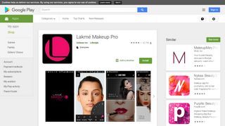 
                            10. Lakmé Makeup Pro - Apps on Google Play