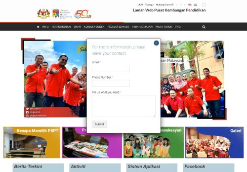 
                            3. Laman Web PKP UKM | PKP