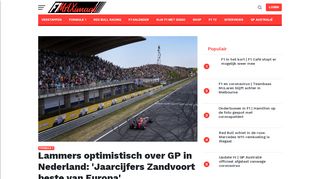 
                            9. Lammers optimistisch over GP in Nederland: 'Jaarcijfers Zandvoort ...