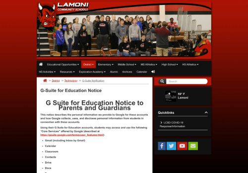 
                            9. Lamoni Community Schools - G-Suite for Education Notice