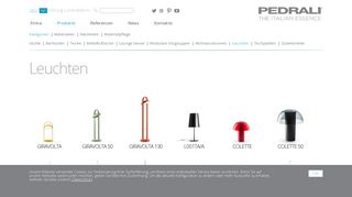 
                            4. Lampen und Leuchten mit italienischem Design - Pedrali Katalog